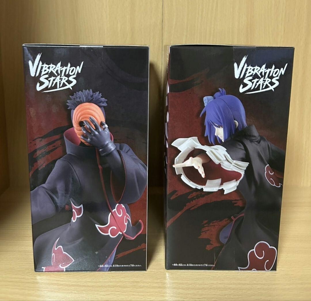 NARUTO Shippuden Akatsuki VIBRATION STARS TOBI KONAN Figure Set