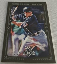 2017 Diamond Kings Baseball Hunter Renfroe San Diego Padres Grey Frame Rookie