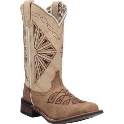 Laredo Ladies Kite Days Brown Leather Boots 5821