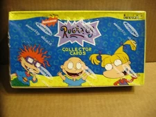 Rugrats Trading Cards Box Factory Sealed 1997 Tempo Nickelodeon Nice Not Crushed