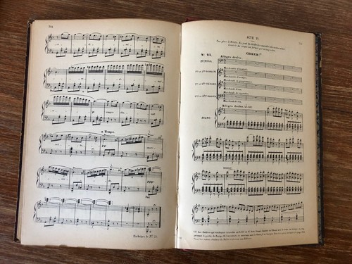 Partition PIANO / CHANT Georges Bizet CARMEN Ed. Choudens (ca. 1875) - Picture 8 of 9