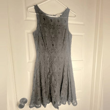 BB Dakota black crochet lace dress size 2 NWT