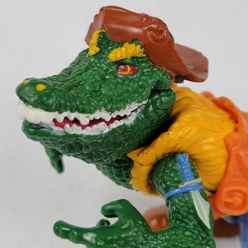 Vintage Playmates Toys 1989 Teenage Mutant Ninja Turtles Leatherhead 4" - Picture 2 of 9