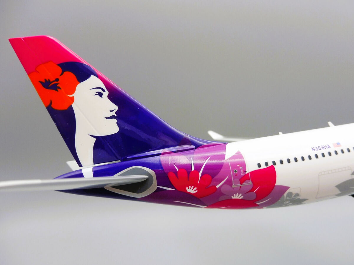 Hawaiian Airlines Airbus A330-200 1/200 Herpa 571753 A330 Hawaiian Airlines Airbus A330-200 1/200 Herpa 571753 A330