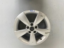 1x Alufelge 15 Zoll 6.0" 5x100 38ET Glanz Silber 5JA601025 Skoda Fabia Rapid