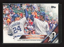 2016 Topps #94 Motor City Mashers (Miguel Cabrera / J.D. Martinez) CL, CPC
