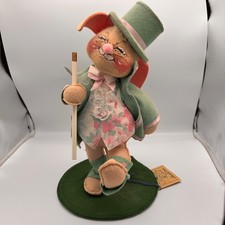 Annalee Mobilitee Easter Parade Boy Bunny Doll 12 Inch 1994 USA