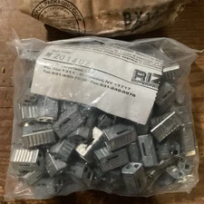 Box of  100 Rize KL100 KWIK-LOC Wire Rope Cable Fasteners 30347 KL100B1