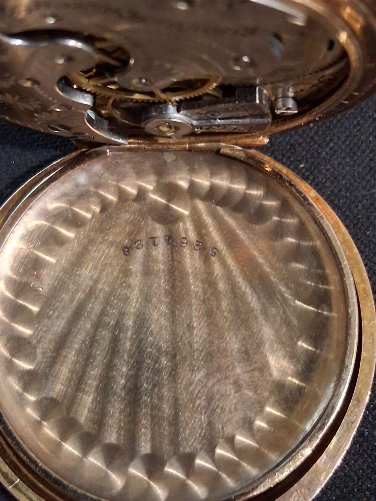 elgin pocket watch working - image 4