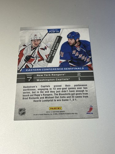 2012-13 Certified /299 Nicklas Backstrom / Mike Rupp #PCSF16 - Picture 2 of 2