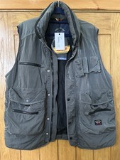 Paul & Shark Yachting Grey Scoop Primaloft STS Gilet Jacket Size 50 RRP 485