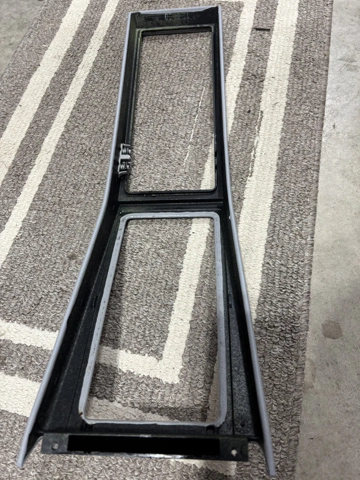 90-02 Mercedes R129 SL500 500SL SL320 SL600 Upper Center Console Trim Gray OEM - Image 4 of 4