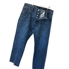 VTG Levi's 501 BUTTON FLY Jeans 90s Y2K Whiskers Mens Tag 40x32 Actual 39 x 30