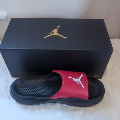 Men's Jordan Franchise Slide Varsity Red/White-Black (HF3263 600) size 10 