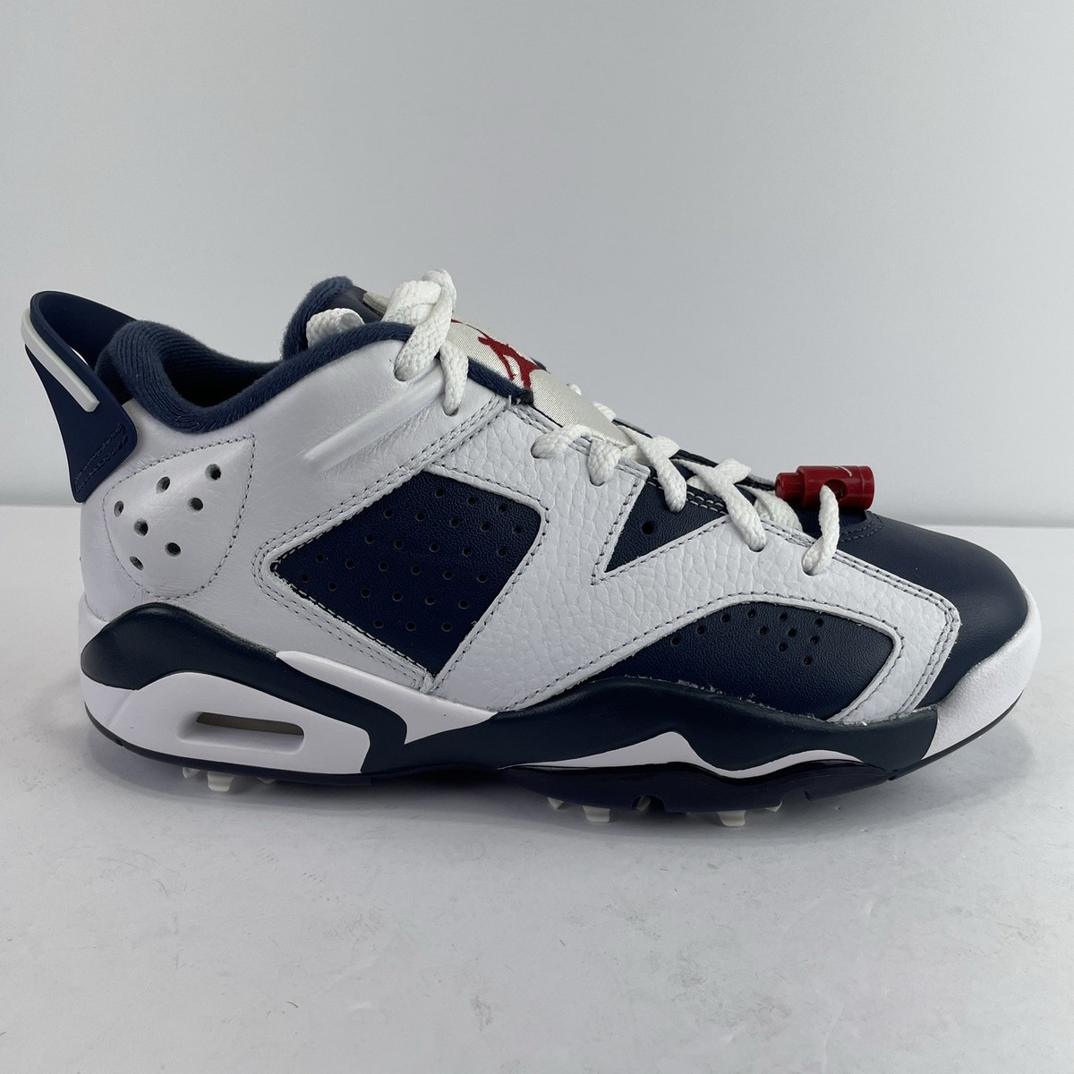 Nike Air Jordan 6 Retro G Golf Shoes White/Navy DV1376-101 Men