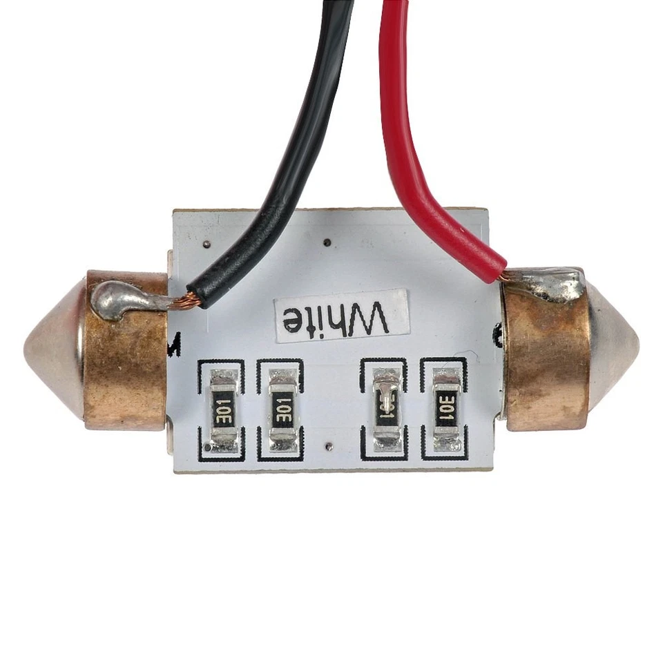 For Audi S3 2004-2017 Dorman 6461W-SMD 5050 SMD LED Bulb 1.50", White - Imagem 2 de 2