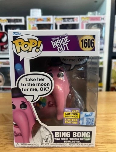 NEW IN HAND LE Bing Bong Funko Pop #1606 Disney Pixar Inside Out Disappearing