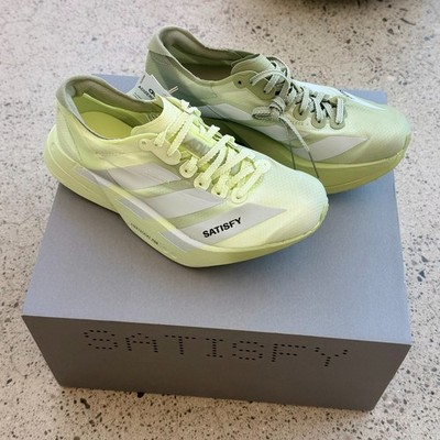 4.5M/6.5W   2026 Satisfy x Adidas Adios Pro 4  Tent Green 
