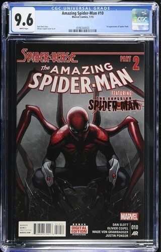 Amazing Spider-Man #10 2015 Marvel Comics CGC 9.6 1st app Spider-Punk 003