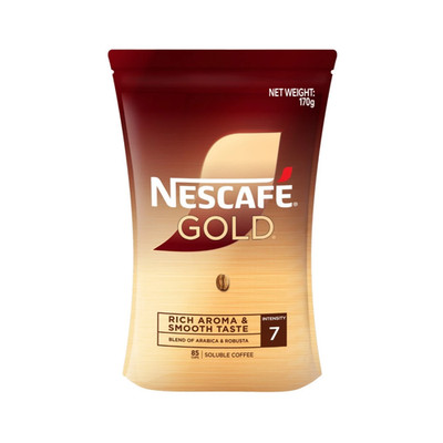 1 Packs Authentic NESCAFE GOLD Refill Pack (170g x1) Free Shipping (Sealed)