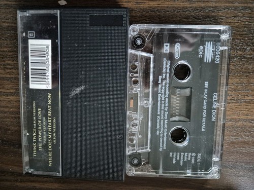 CELINE DION Think Twice CASSETTE (1994 Epic) Rare 3 Track UK Cassette Single - Picture 2 of 2
