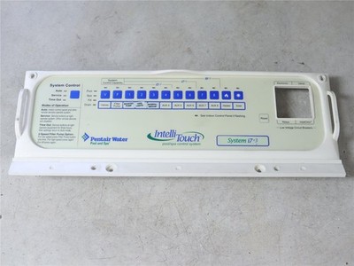 Pentair IntelliTouch Outdoor Control Panel Bezel Faceplate System i7+3