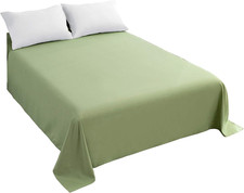 Top Sheet Single - Premium 1500 Ultra-Soft Collection - Wrinkle Resistant, Easy