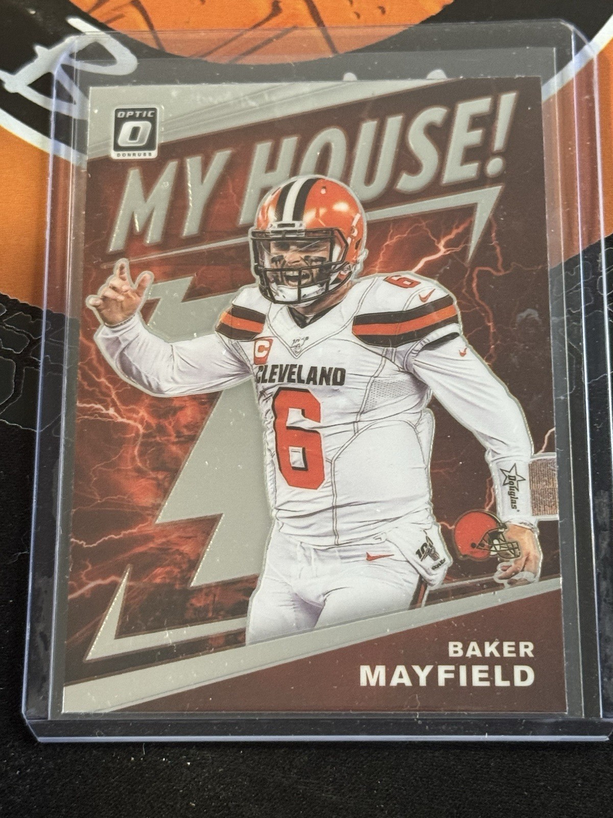 BAKER MAYFIELD 2020  OPTIC MY HOUSE! INSERT #MH-9 CLEVELAND BROWNS 🏈🏈