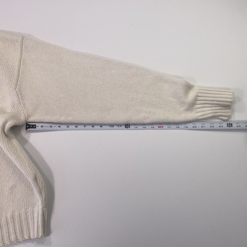 Vintage Polo Ralph Lauren maglione maglia girocollo uomo XXL pony panna pesante - Foto 11 di 14