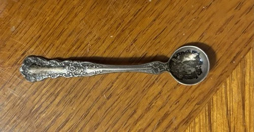 Vintage Gorham Sterling Silver Buttercup Salt Spoon 1899