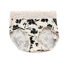 Soma Embraceable Lace Waist Brief Panties Refelction Blooms Size Small New