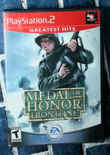 Medal of Honor Frontline (Greatest Hits) (Sony PlayStation 2, 2006) CIB
