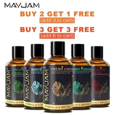MAYJAM Fragrance Oil 3.38 oz For Candle Soap Incense Making Burners Scented Oils