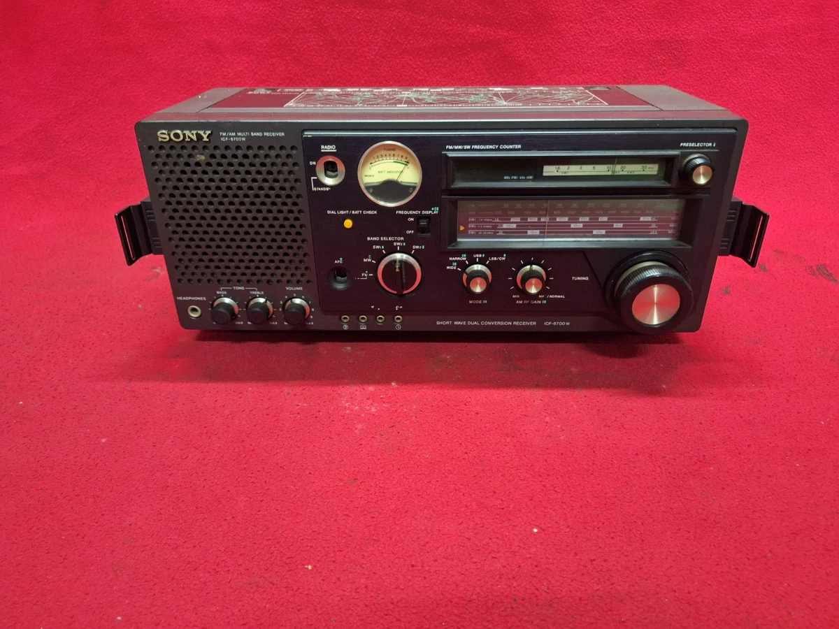 Sony ICF-6700W Weltempfänger Radio 