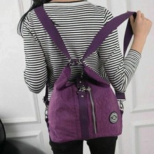 Neuer 2-in-1 Damenrucksack, Schultertasche Tr...