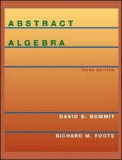 Abstract Algebra by David S. Dummit (English) Hardcover Book