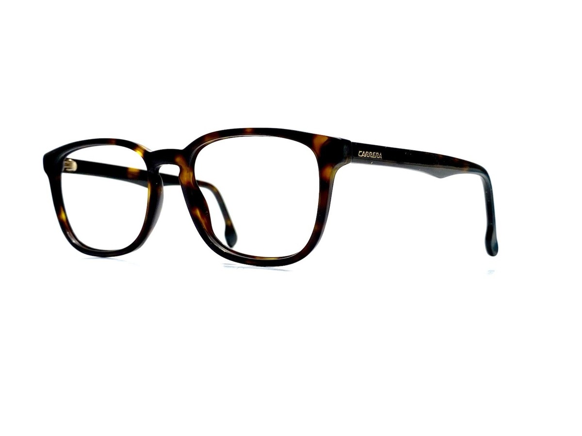 Carrera Brown Amber Clear Tortoise Square Glasses 52 18 140 | eBay