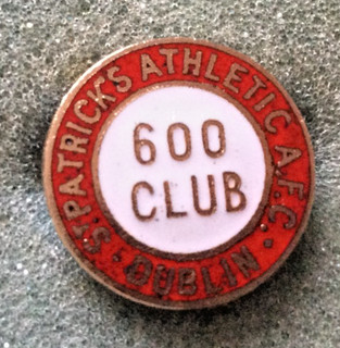 Irish Club St Patricks Athletic Football Club 600 Club Badge