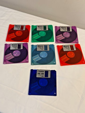 Vintage Memorex High Density 3.5" 2HD Floppy Disks 1.4MB Recordable Lot of 7