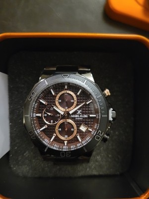 Daniel Klein Brown Exclusive Men Watch with Leather StrapDK.1.13841-5.