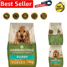 All-Natural 10kg Puppy Food - Turkey & Rice Formulation for Happy Tummies 4.50 per kilo