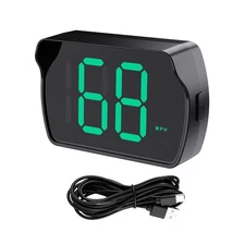 GPS Digital Speedometer, Universal Head Up Display HUD Speed Meter, Plug and ...
