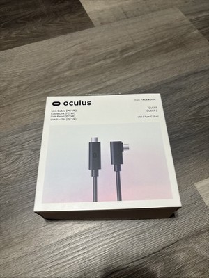 OCULUS 5m Link Cable (PC VR) Fiber Optic USB-C For Quest, Quest 2 New Open Box