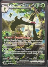 2023 Pokemon Paldea Evolved Meowscarada ex 256/193 SIR Special Illustration Rare on eBay