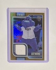 2026 Topps Series 1 Celebration - Tampa Bay Rays Mascot Worn Relic Gold /50🔥