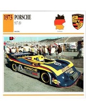 Porsche 917-30 Mark Donohue Penske Sunoco Can-Am 1973 Trading Card #6 Car