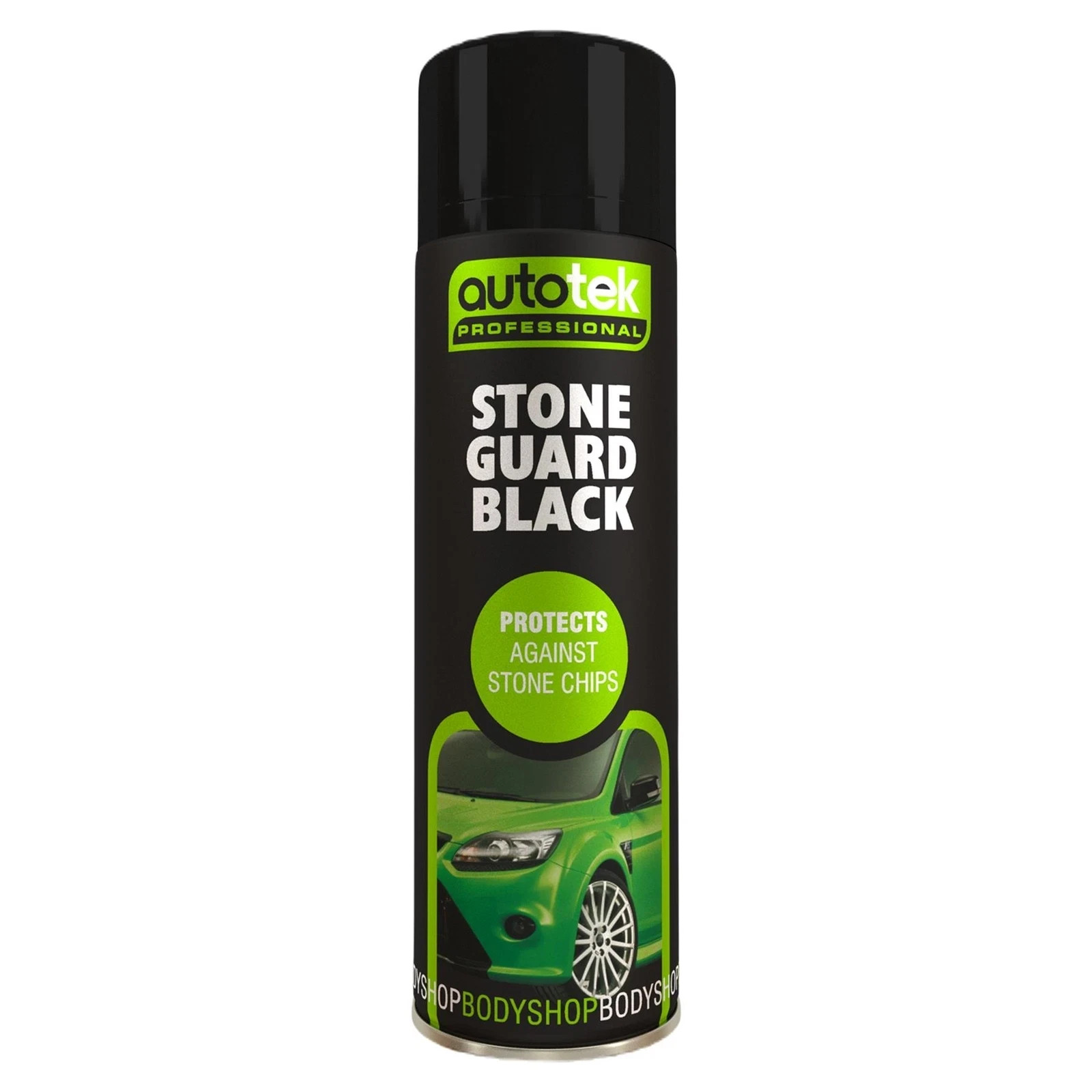 3x Autotek Stone Black Guard Protects Against Chips Aerosol Spray Paint 500ml