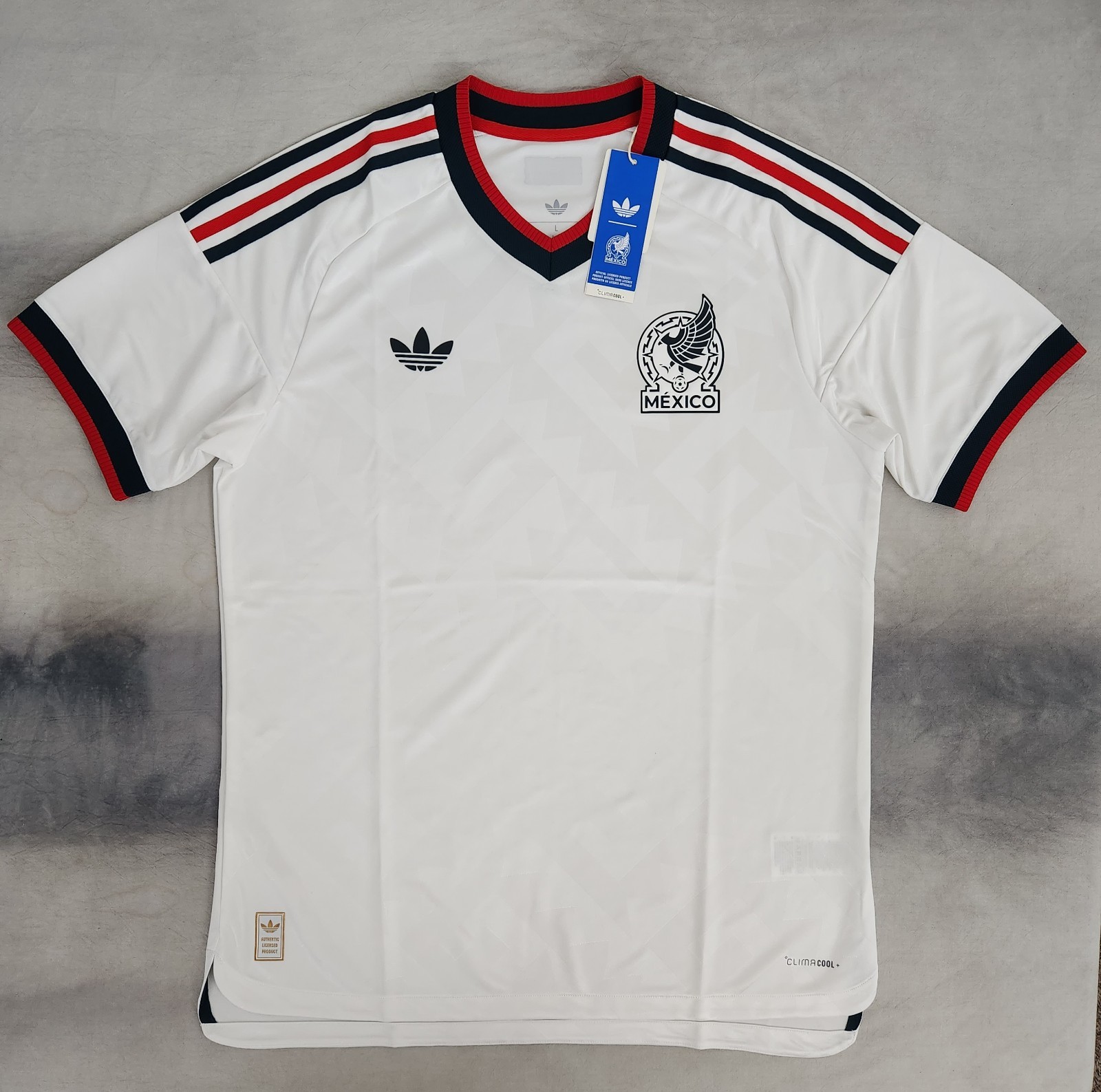 Adidas Mexico 26 Away Authentic Soccer Jersey Men's Size Large New JY5539