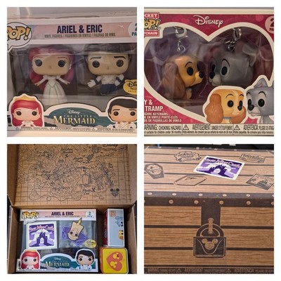 Funko Pop Disney Treasures Ever After Box With Eric And Ariel 2 Pack - Komplett