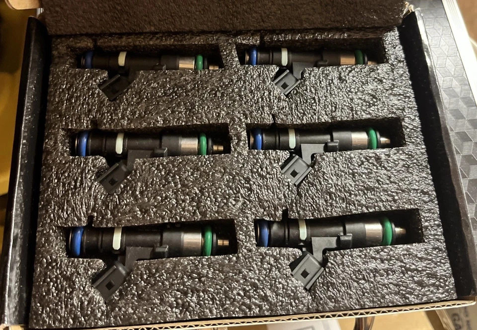 6X Inyectores de combustible para Buick Enclave Chevrolet Colorado Saturn FJ980 2007-2013 Foto 2 de 3